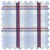 Checkered Maroon