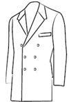 Double breasted - Custom suit jacket