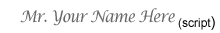 Script