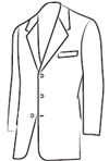 Three button - Custom suit jacket