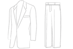 Two piece suit