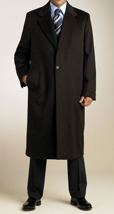 custom wool overcoat